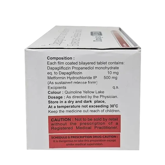 daxiga m 500mg tablet 10's